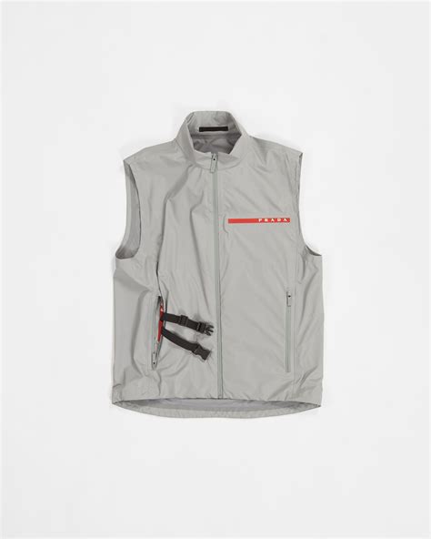 prada grey vest